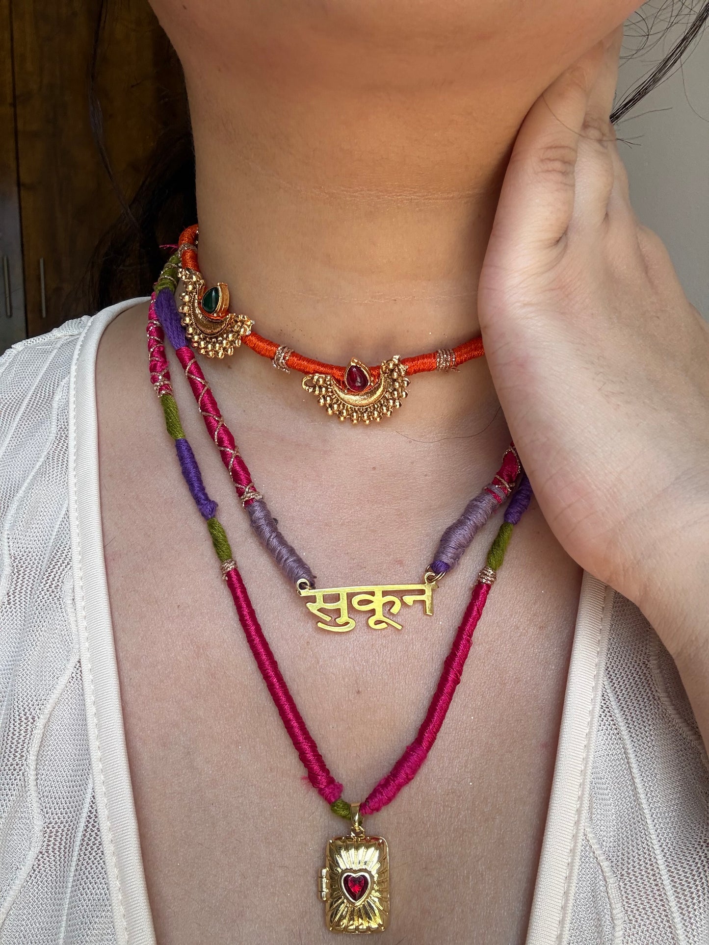Sukoon Handcrafted neck piece