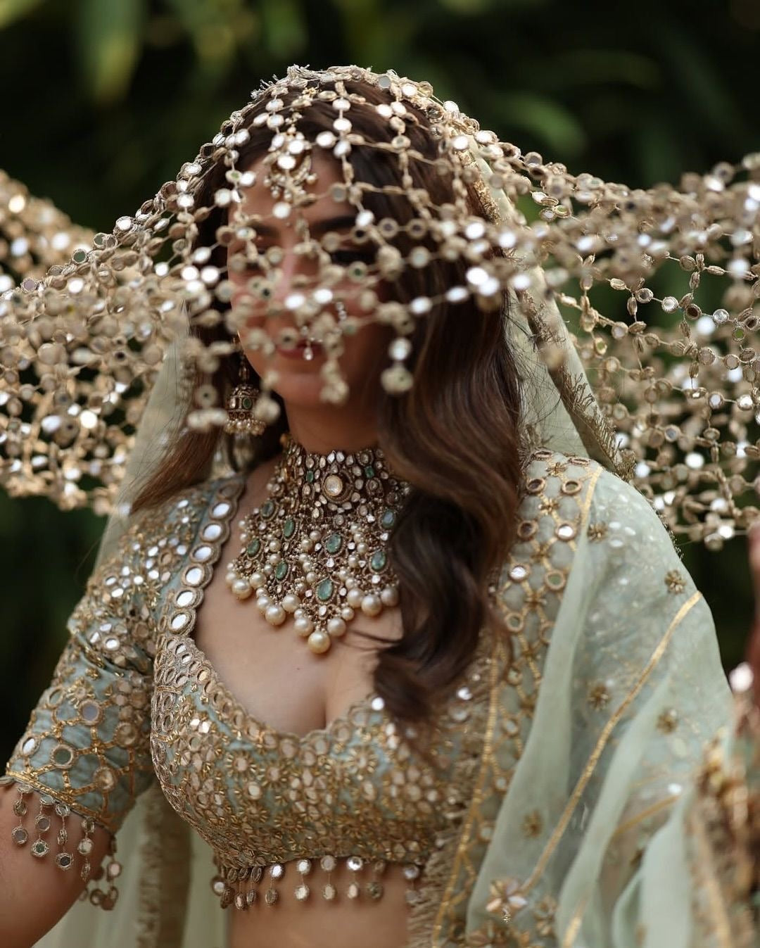 Mirror Poshida Veil