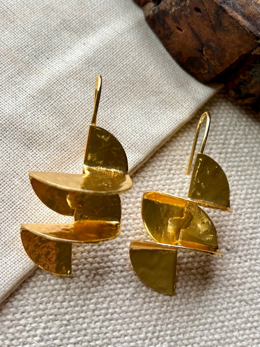 Spiral earrings
