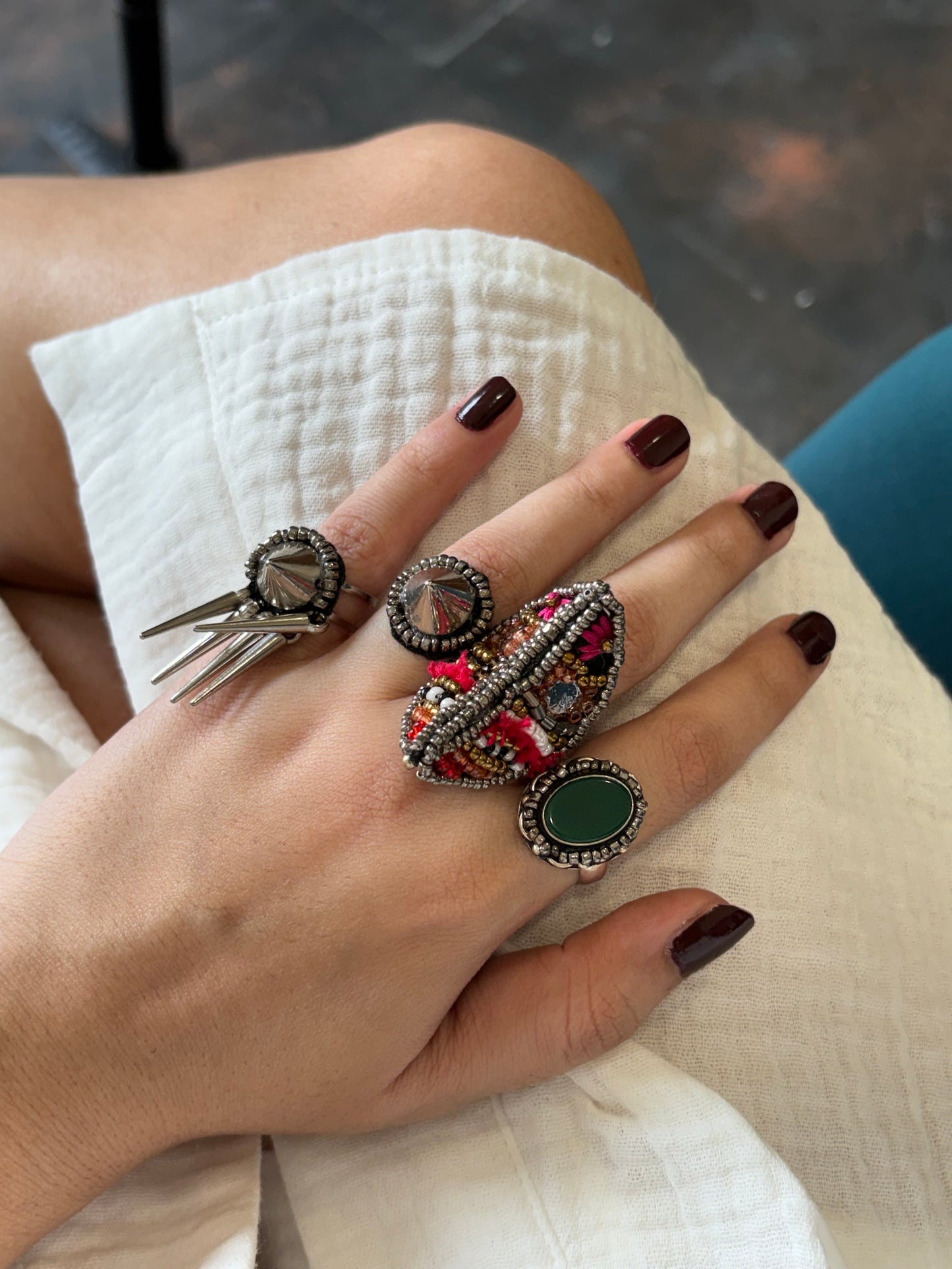 Boho Rings - Set of 4 (FREE SIZE)