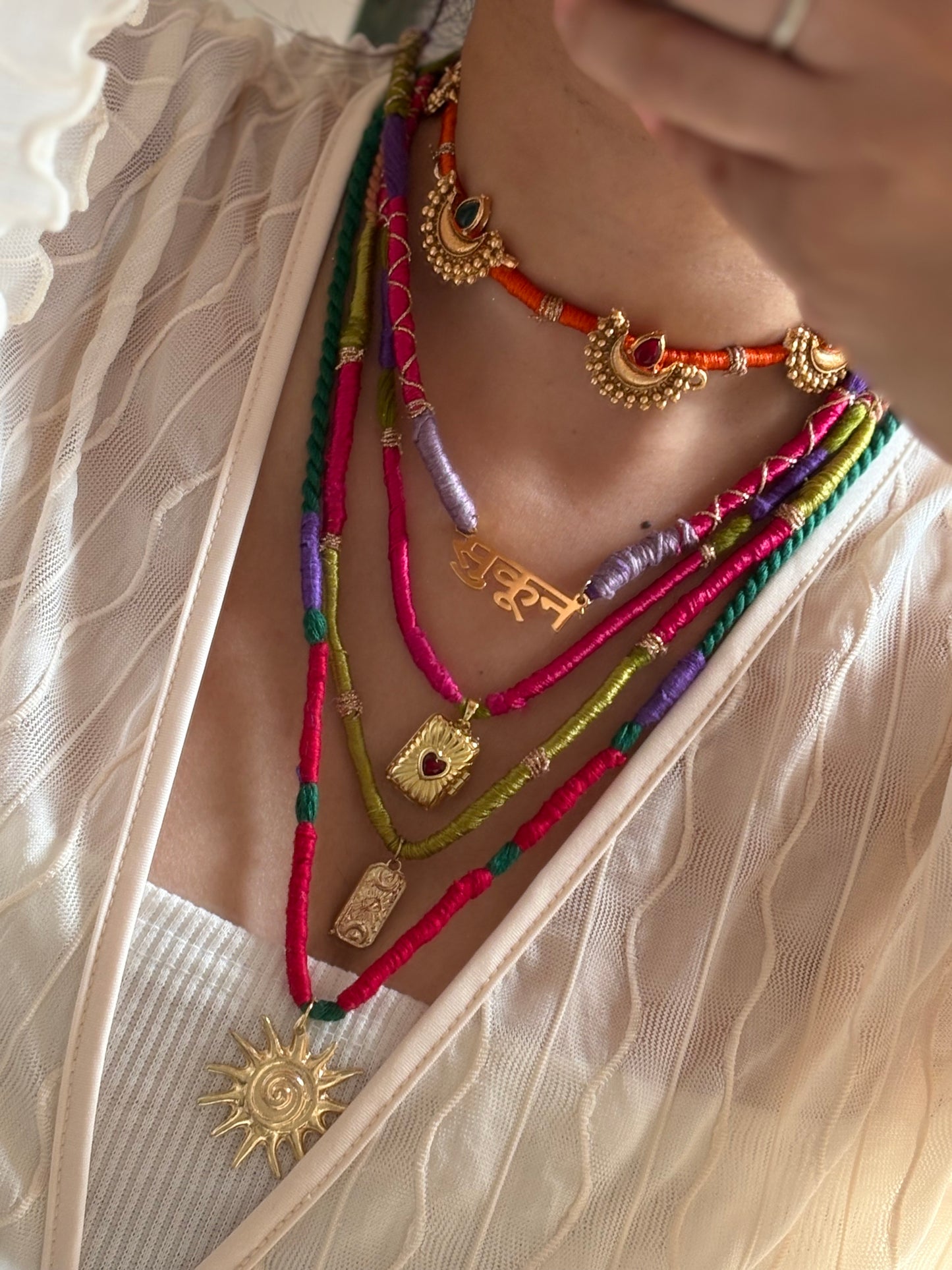 All eyes on you - neckpiece (Set of 5)