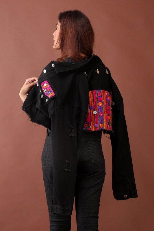 Cosmic Jugalbandi Denim Jacket