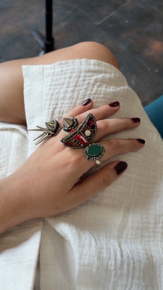 Boho Rings - Set of 4 (FREE SIZE)