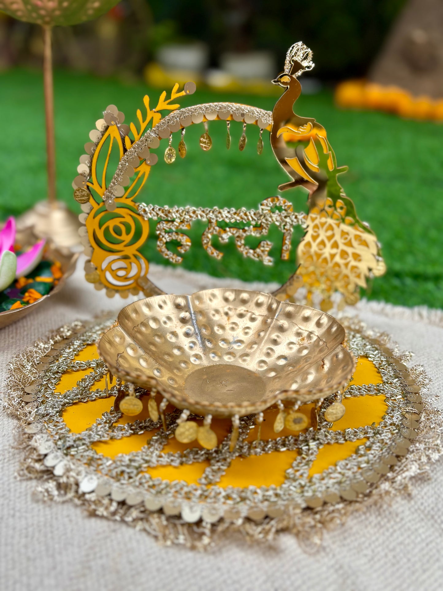 Haldi ceremony Platter - Luxe Edition 🌼