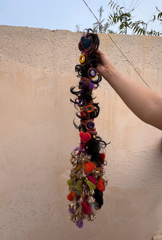 Ready to go Tikhi Imli Parandi hairstyle - premade hairstyle