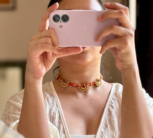 Phool kanthi neckpiece