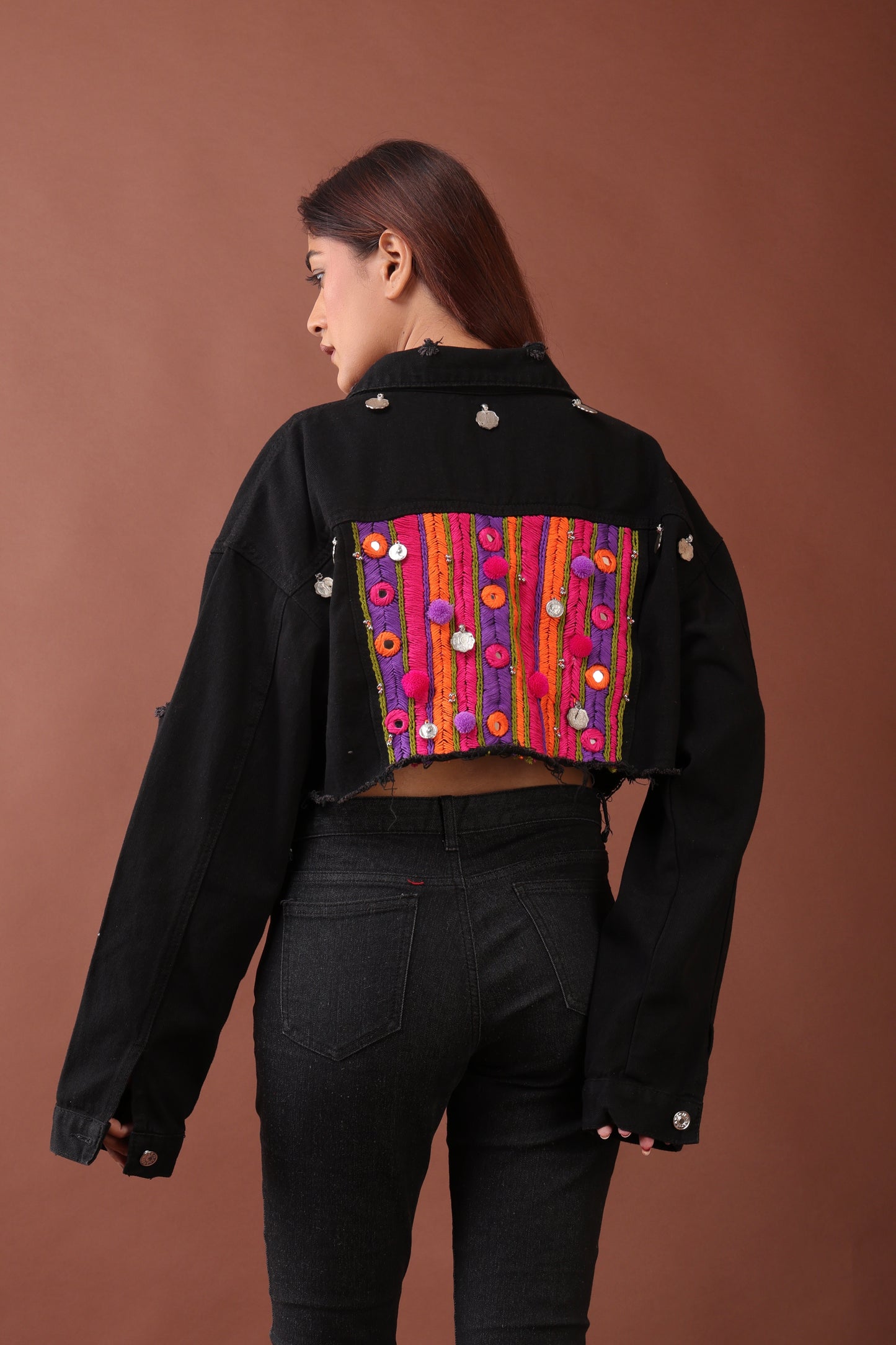 Cosmic Jugalbandi Denim Jacket