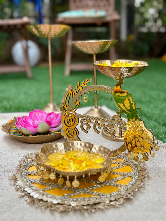 Haldi ceremony Platter - Luxe Edition 🌼