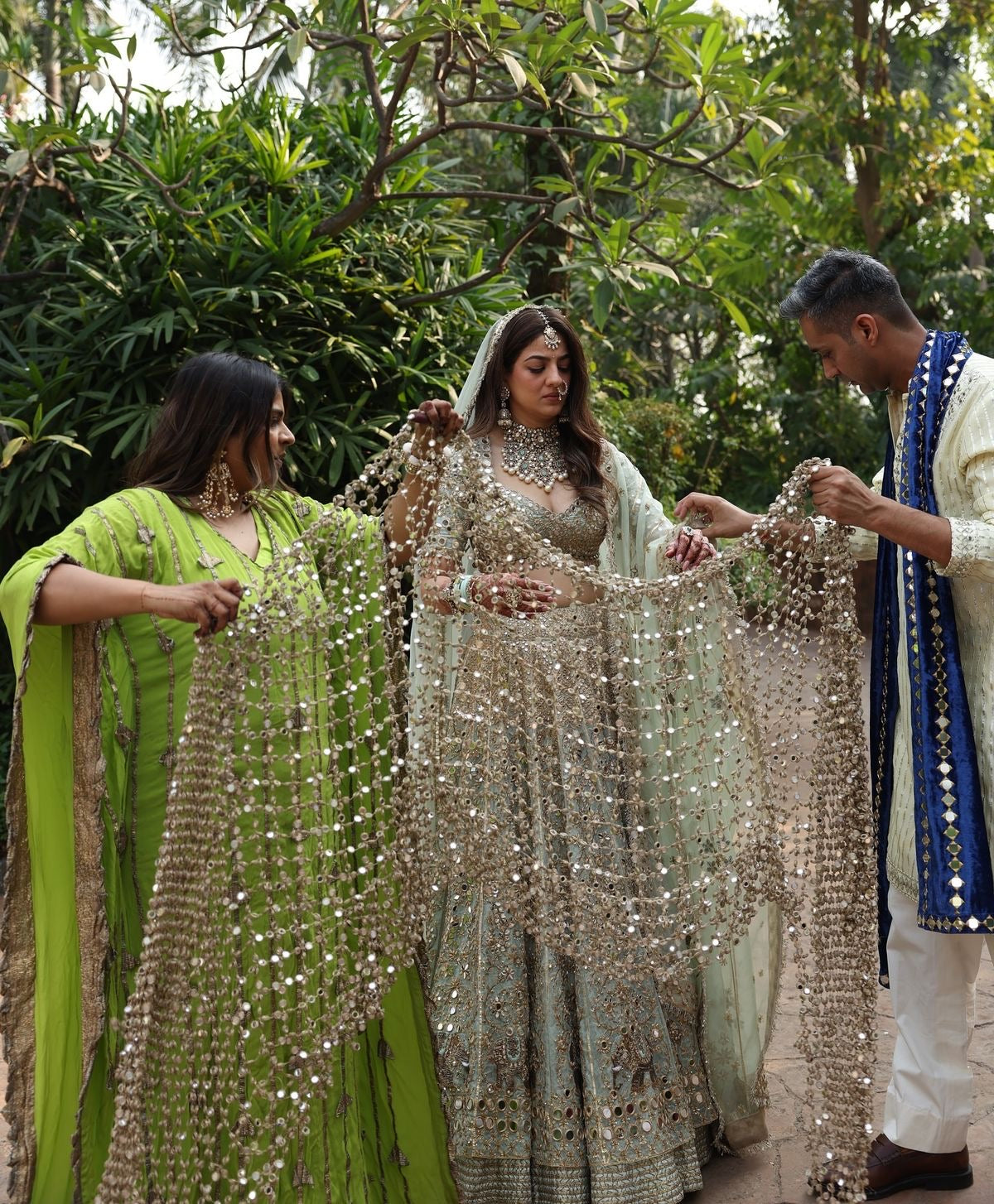 Mirror Poshida Veil