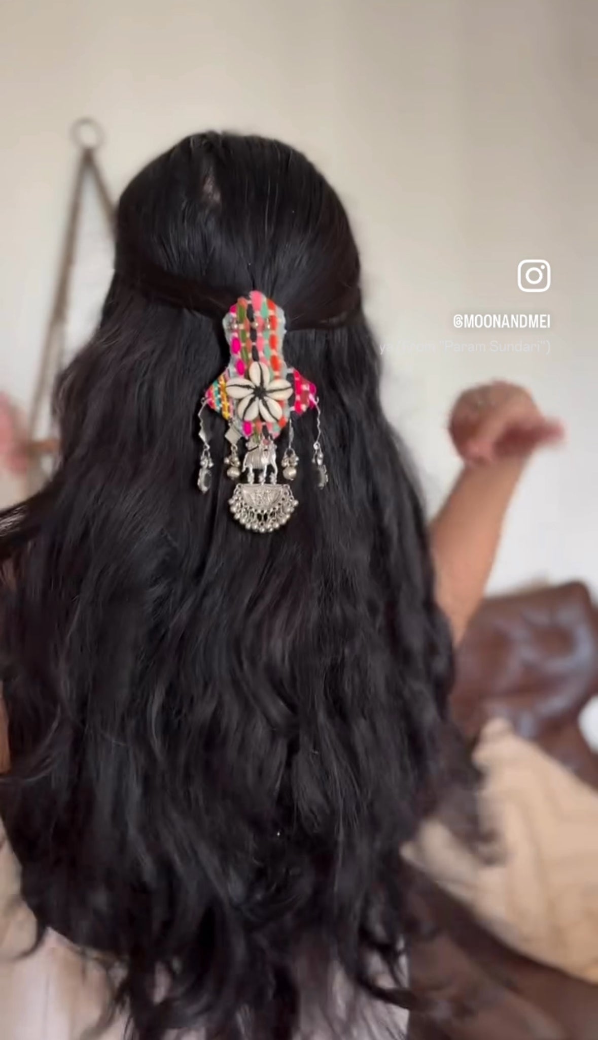 Boho Hair brooch