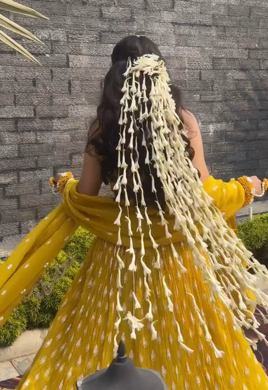 Dreamy artificial Gajra Hair Accessories 2.0