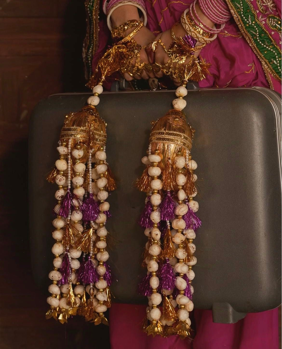 Heritage Kaleere for Bride | Handcrafted Bridal Kaleera Set