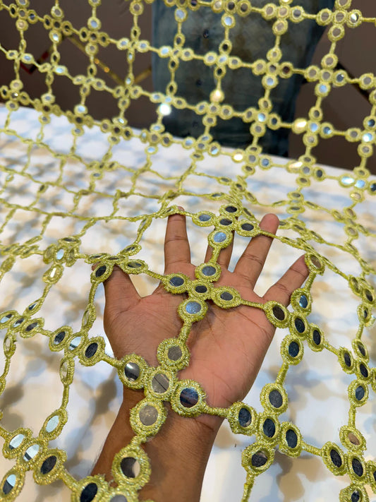 Mirror Poshida Veil - Mint Green