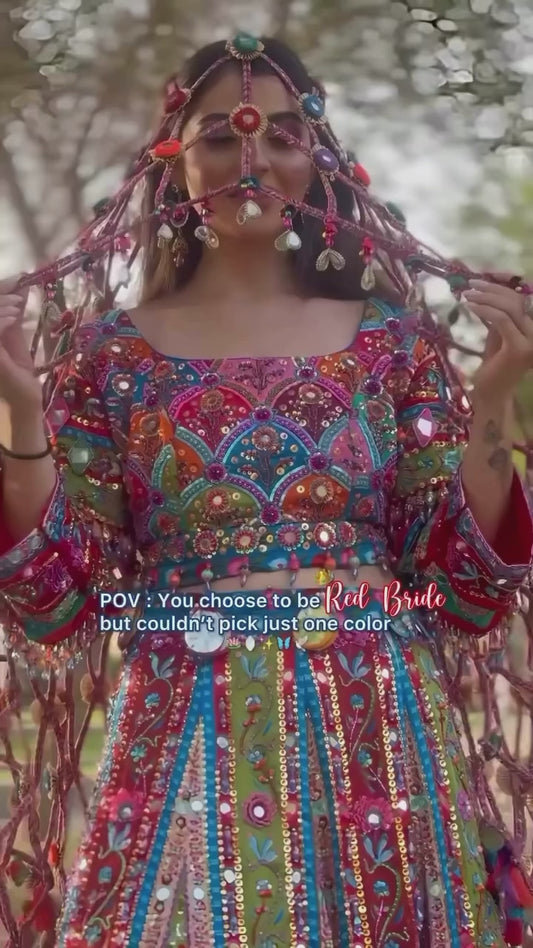 Nachdi Nooran Boho Braided Dupatta