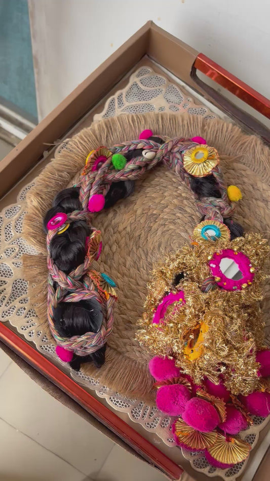 Khatti mitthi Ready to Go Parandi hairstyle