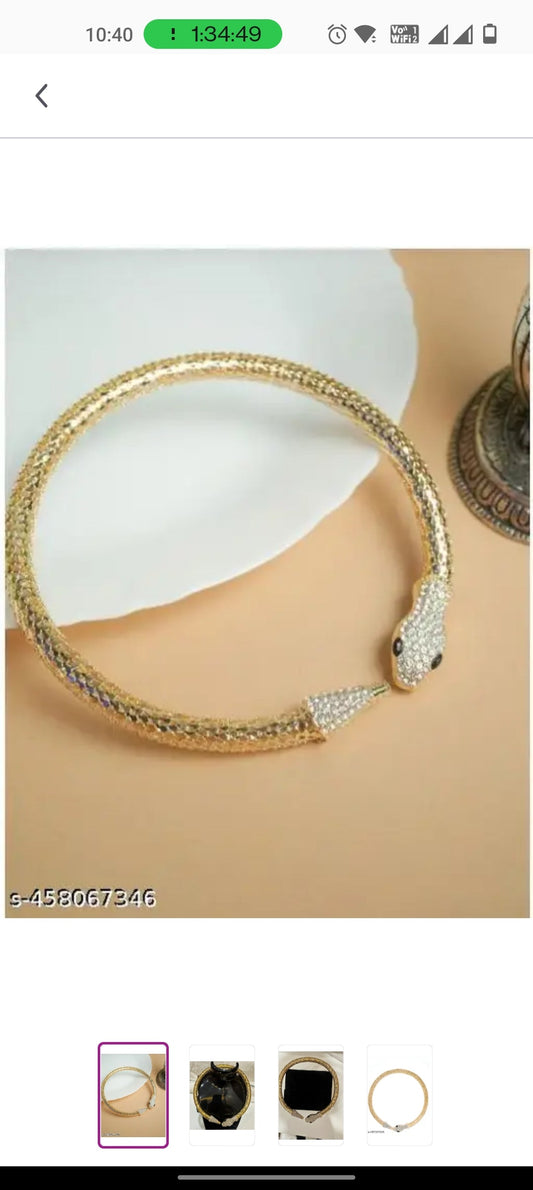 Snake choker - statement piece