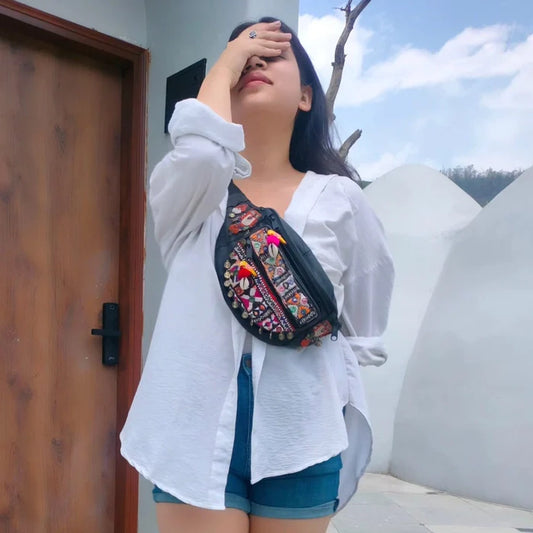 Boho Girl statement bag