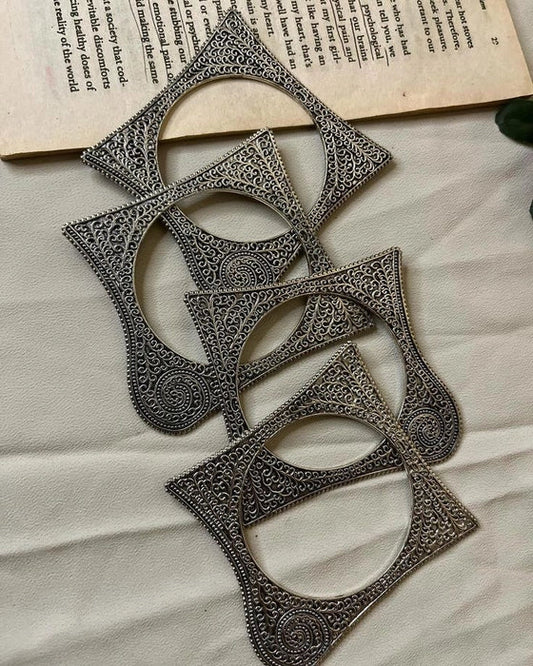 Chokaur oxidised bangle