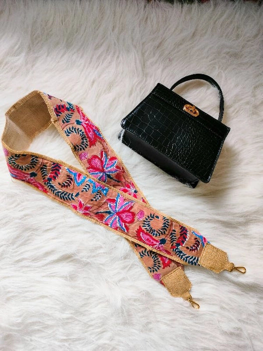Sanganeri Print Detachable straps for Bag and Camera