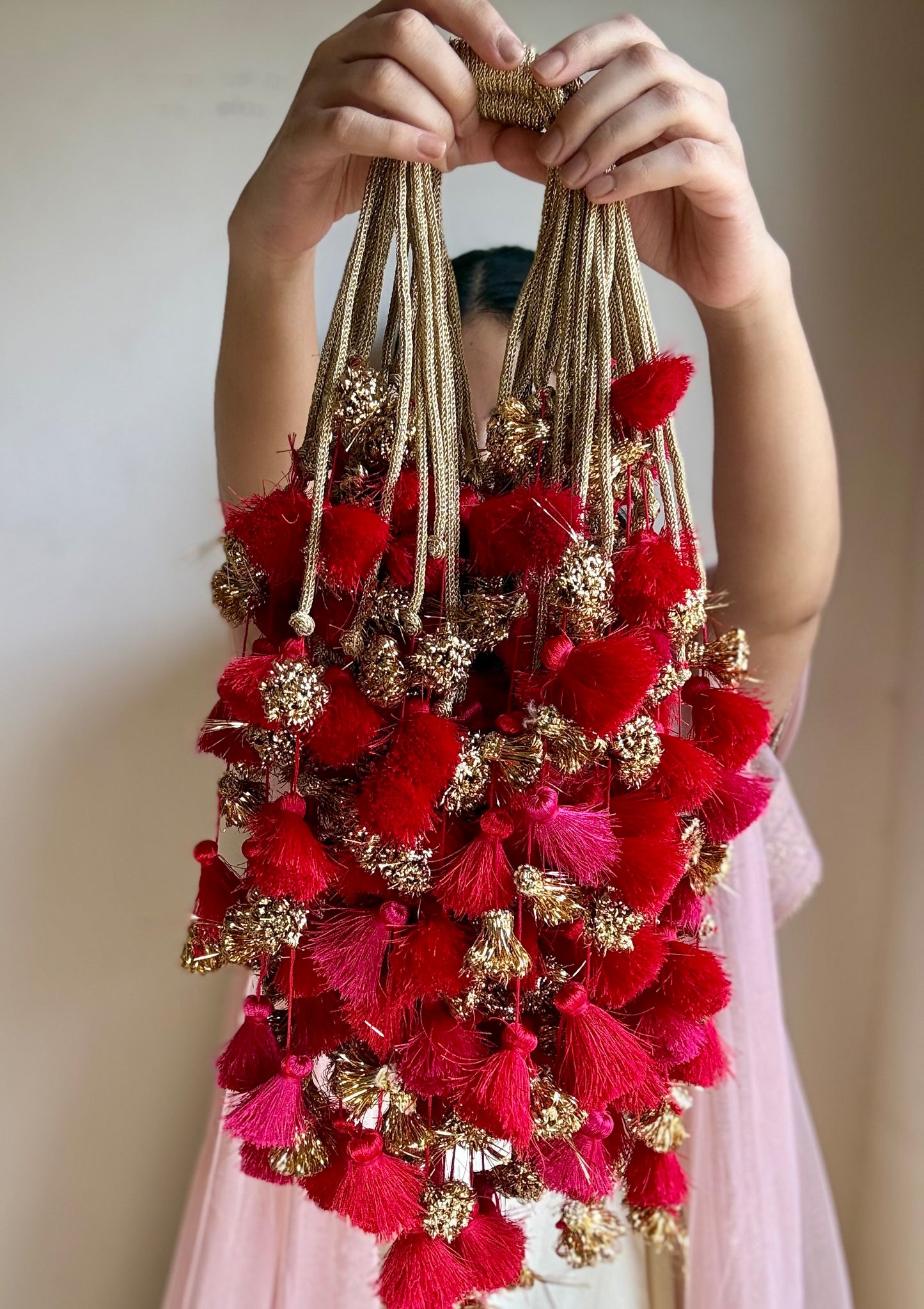 Tikhi Mirchi playful tassel bag