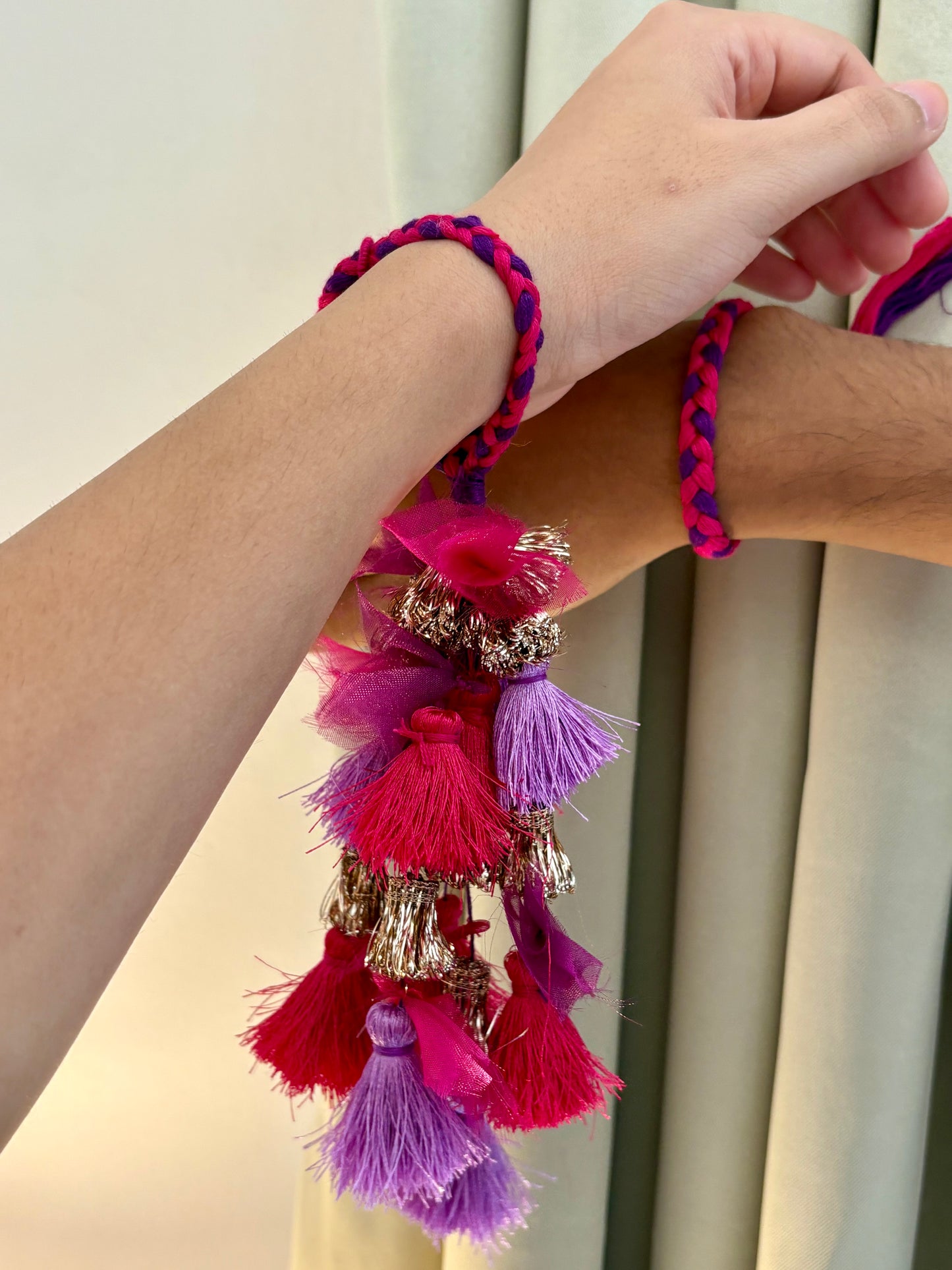 Gilhari Lumba Rakhi - set of two