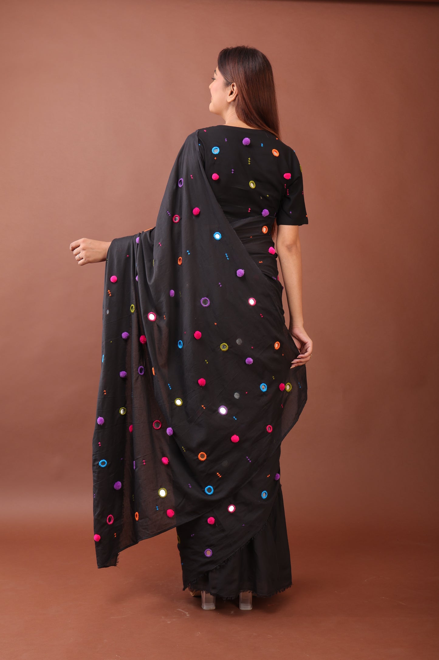 Celestial weave saree