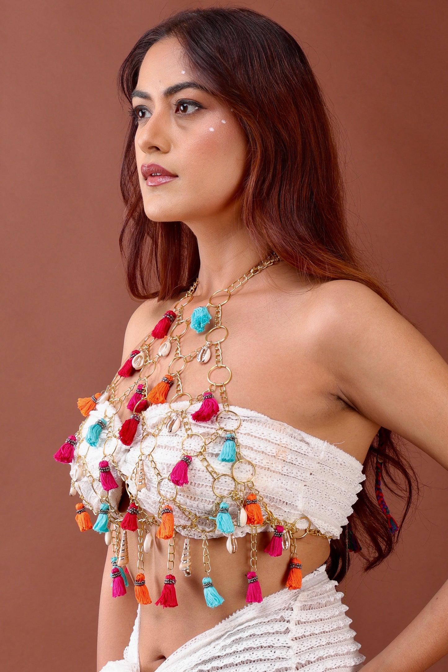 Sunkissed Embellished chain top