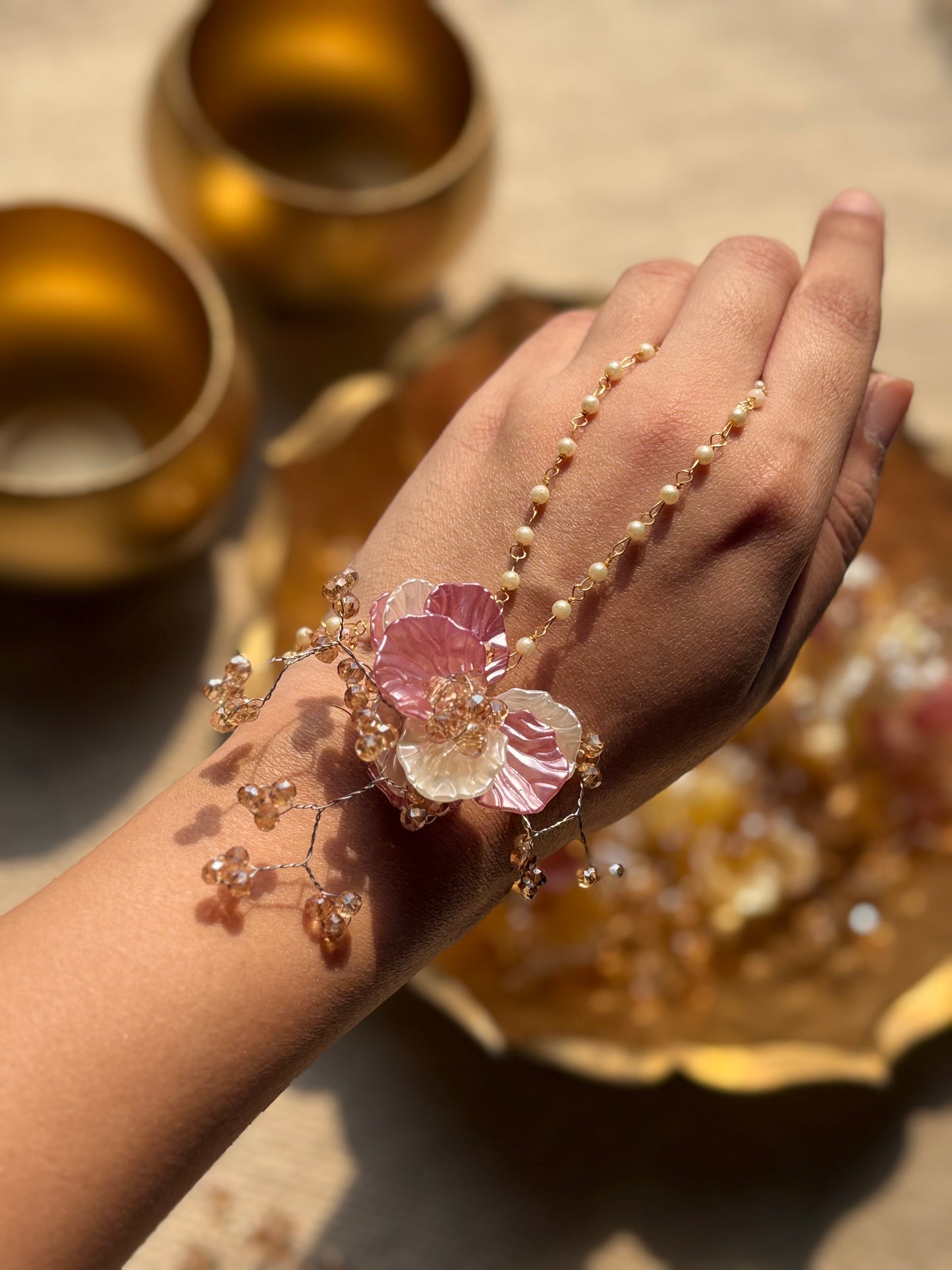 Minimalist resin hathphool (set of 2)