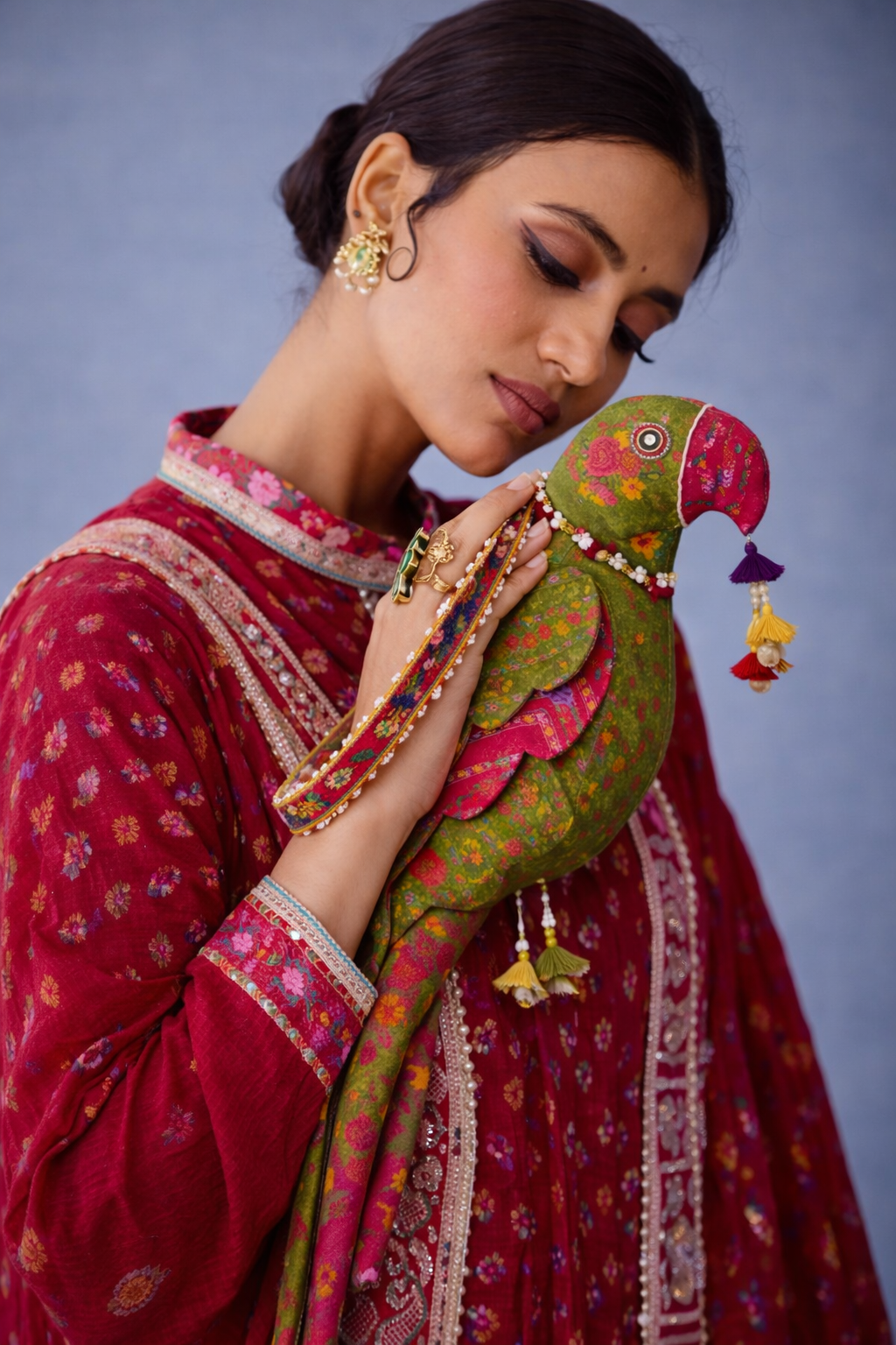 Sunehri Tota – The Heirloom Parrot Bag