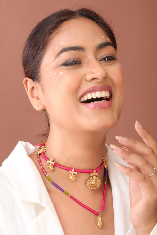 Prosperity thread neckpiece