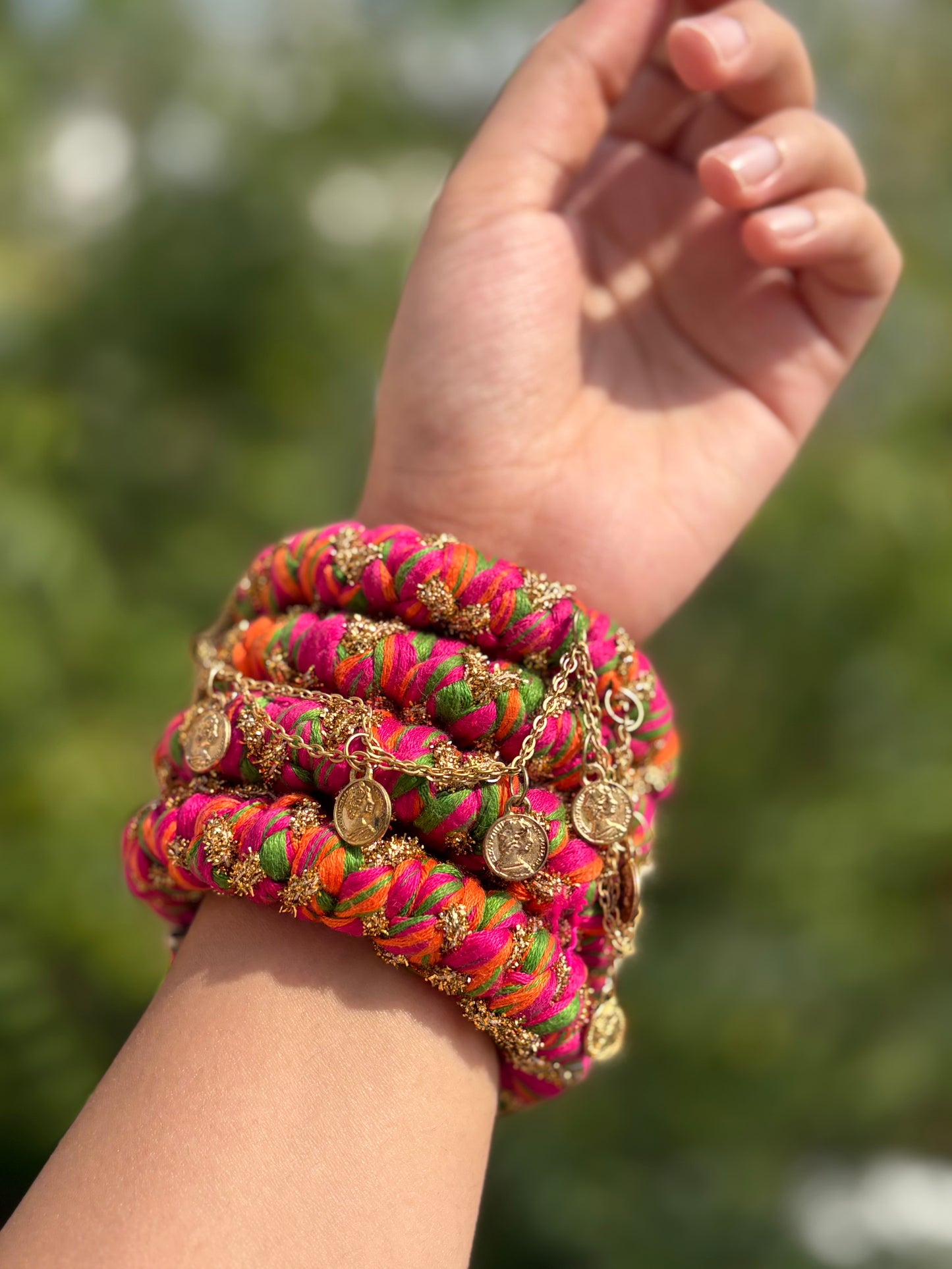 Santari spiral bangle