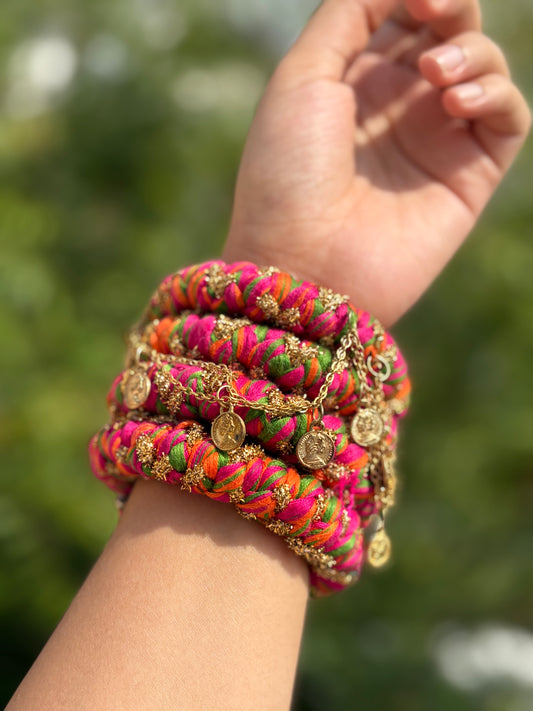 Santari spiral bangle