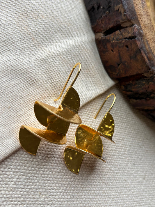 Spiral earrings