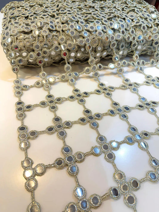 Mirror Poshida Veil - White gold