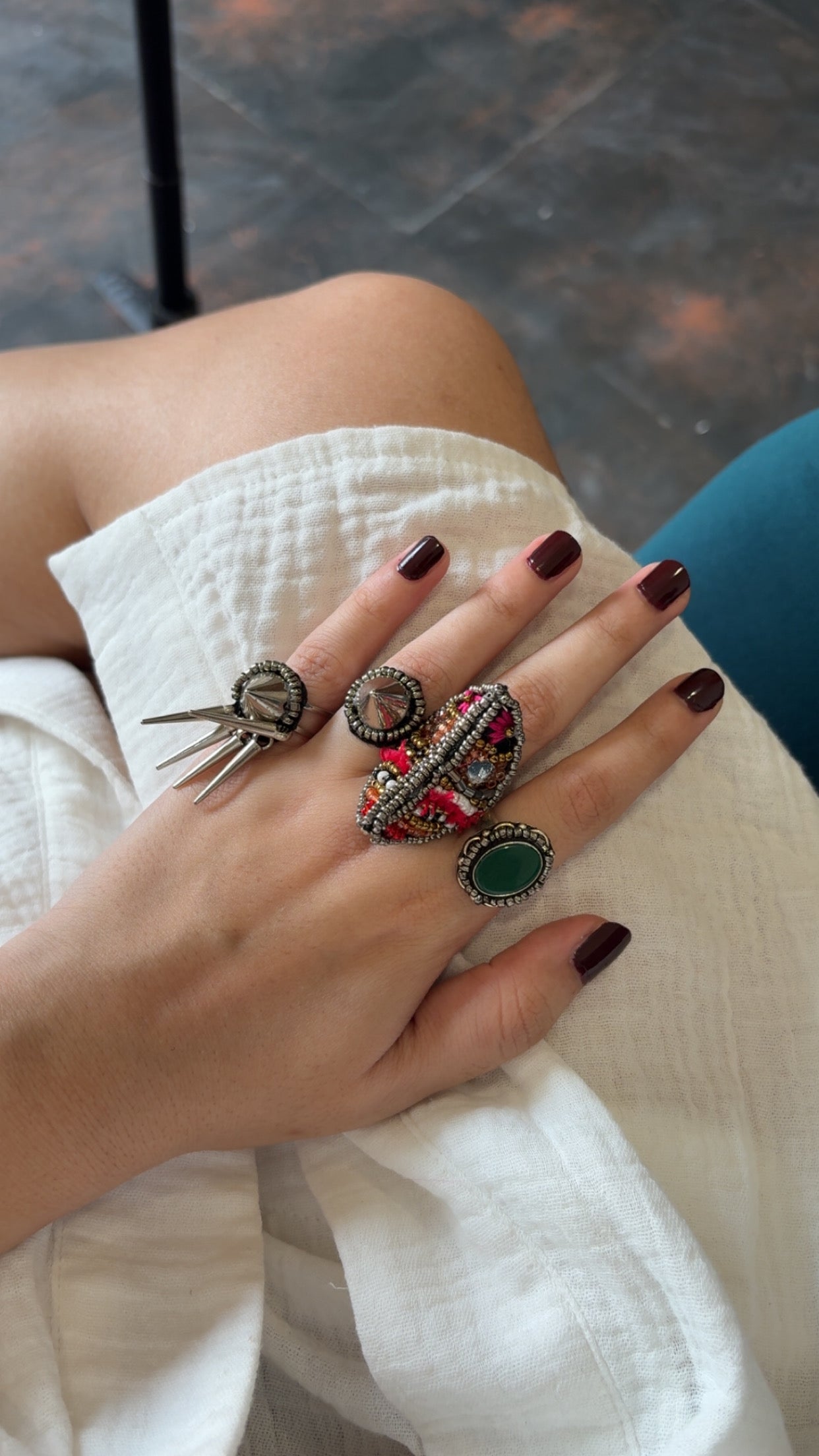 Boho Rings - Set of 4  (FREE SIZE)