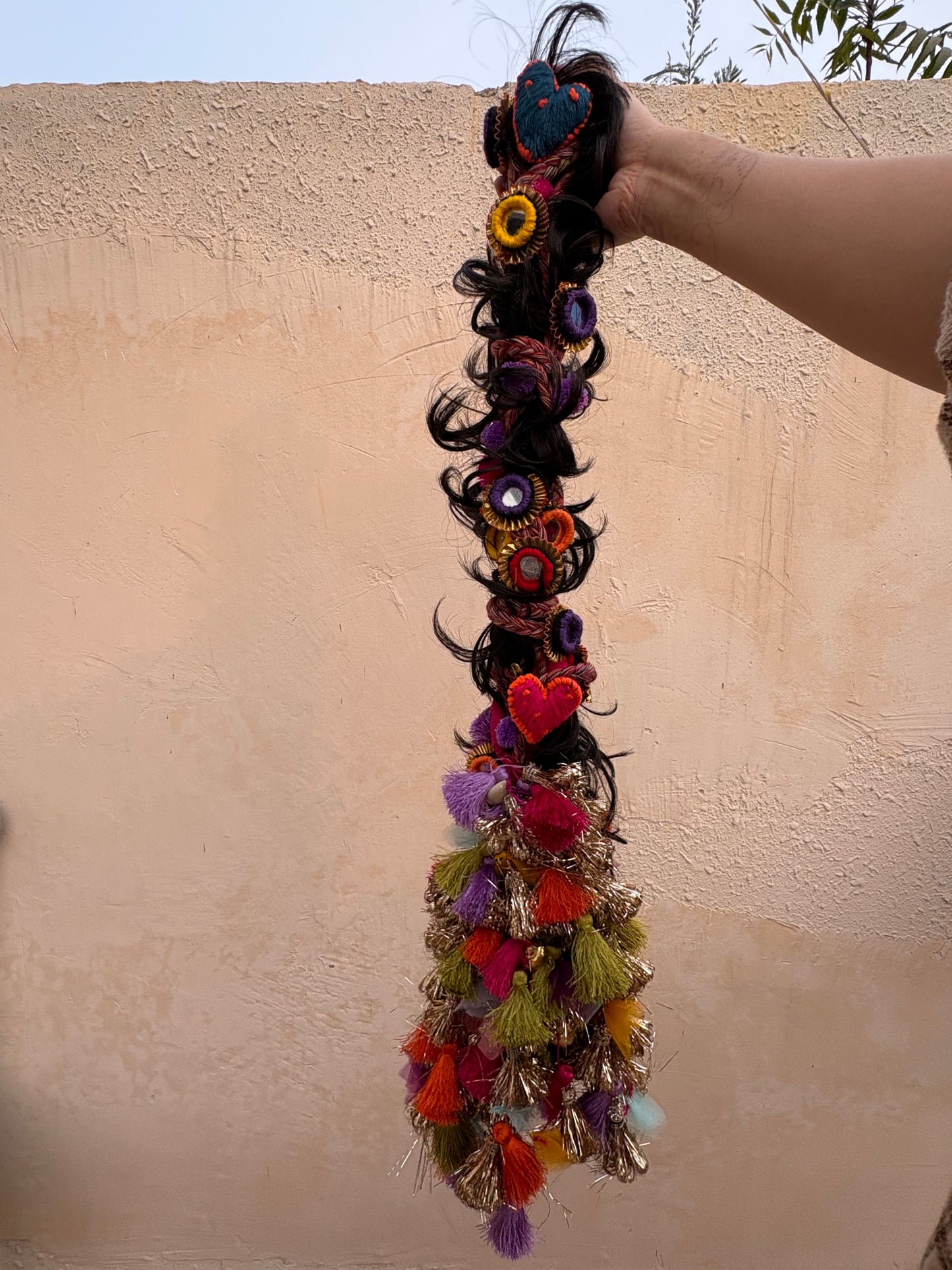 Ready to go Tikhi Imli Parandi hairstyle - premade hairstyle