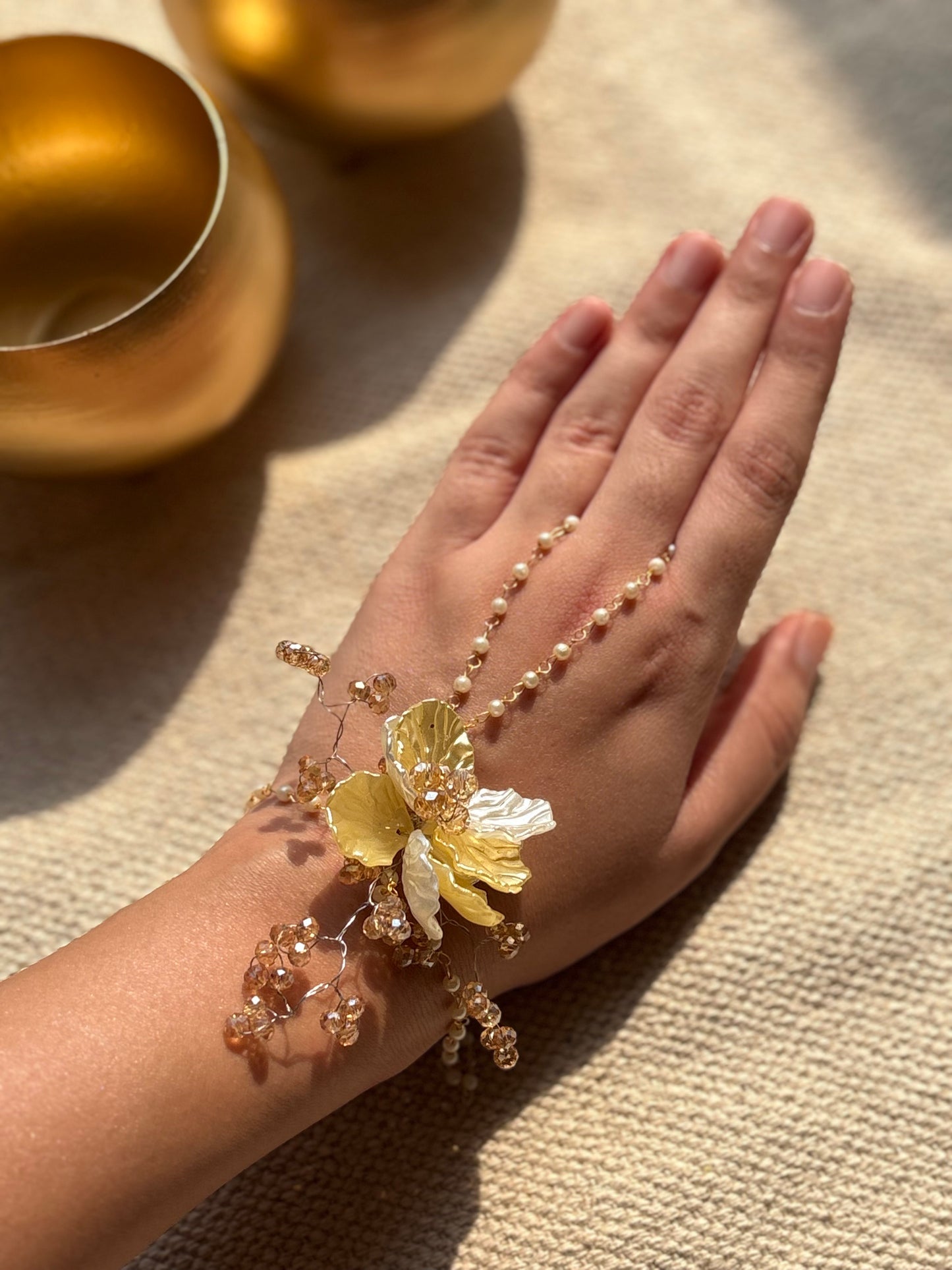 Minimalist resin hathphool (set of 2)