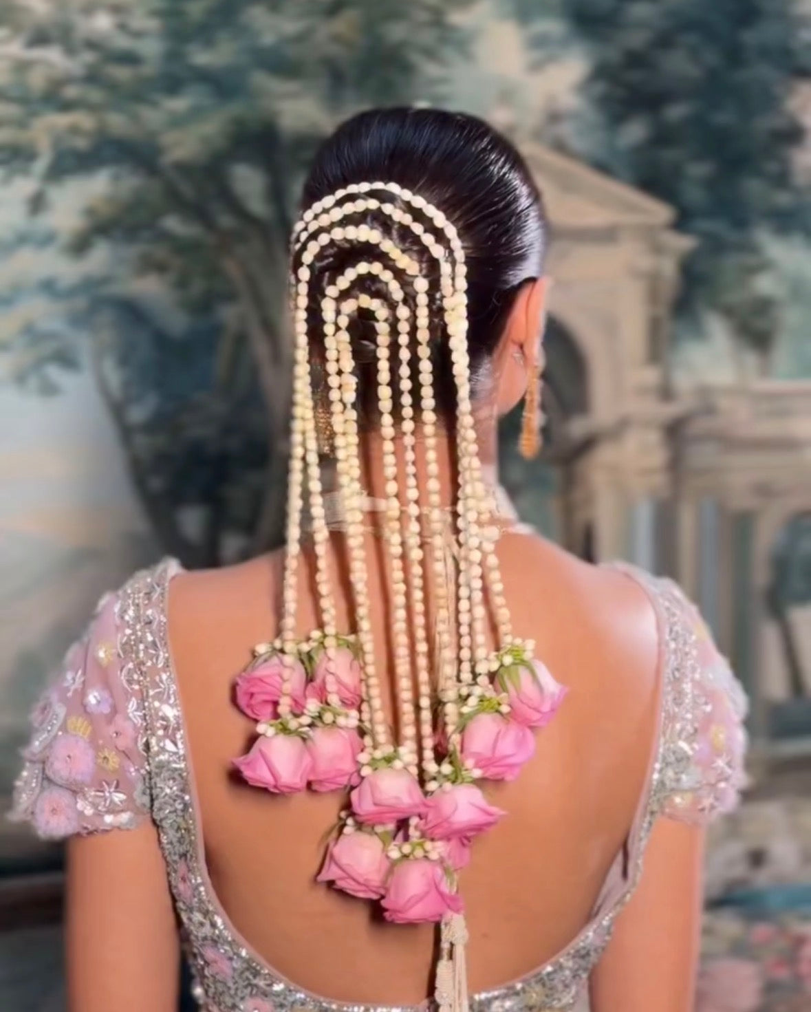 Floral Rose Hair Accessories
