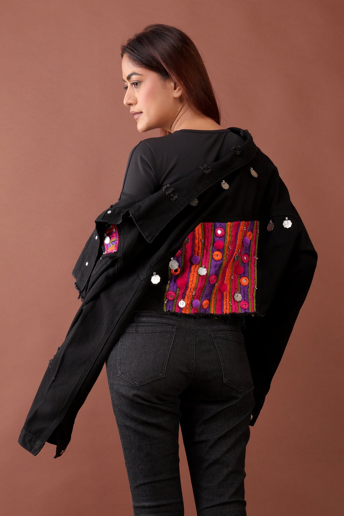 Cosmic Jugalbandi Denim Jacket