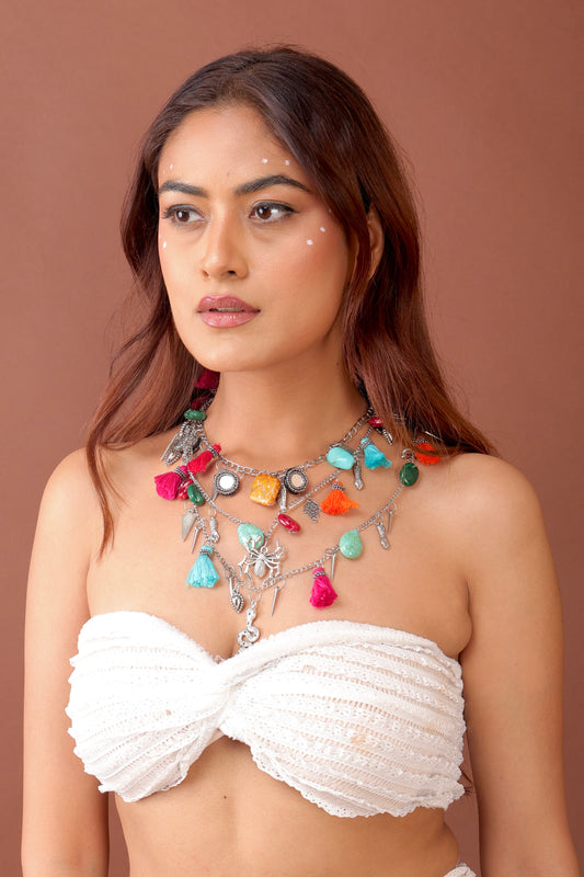 The Untamed Trinity - 3 layer neckpiece