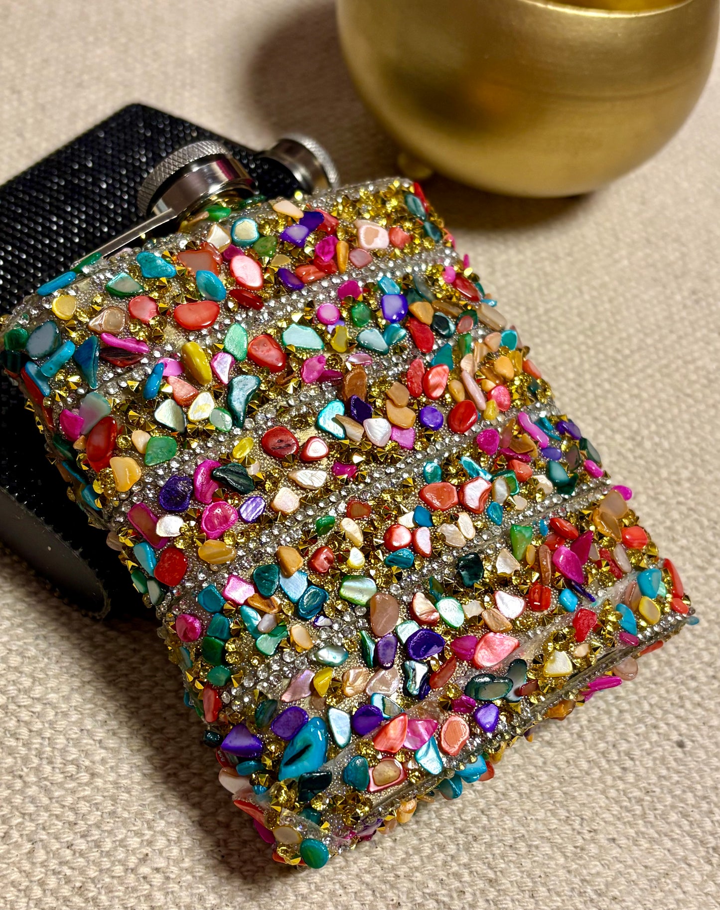 Moonlit Sip Hip Flask