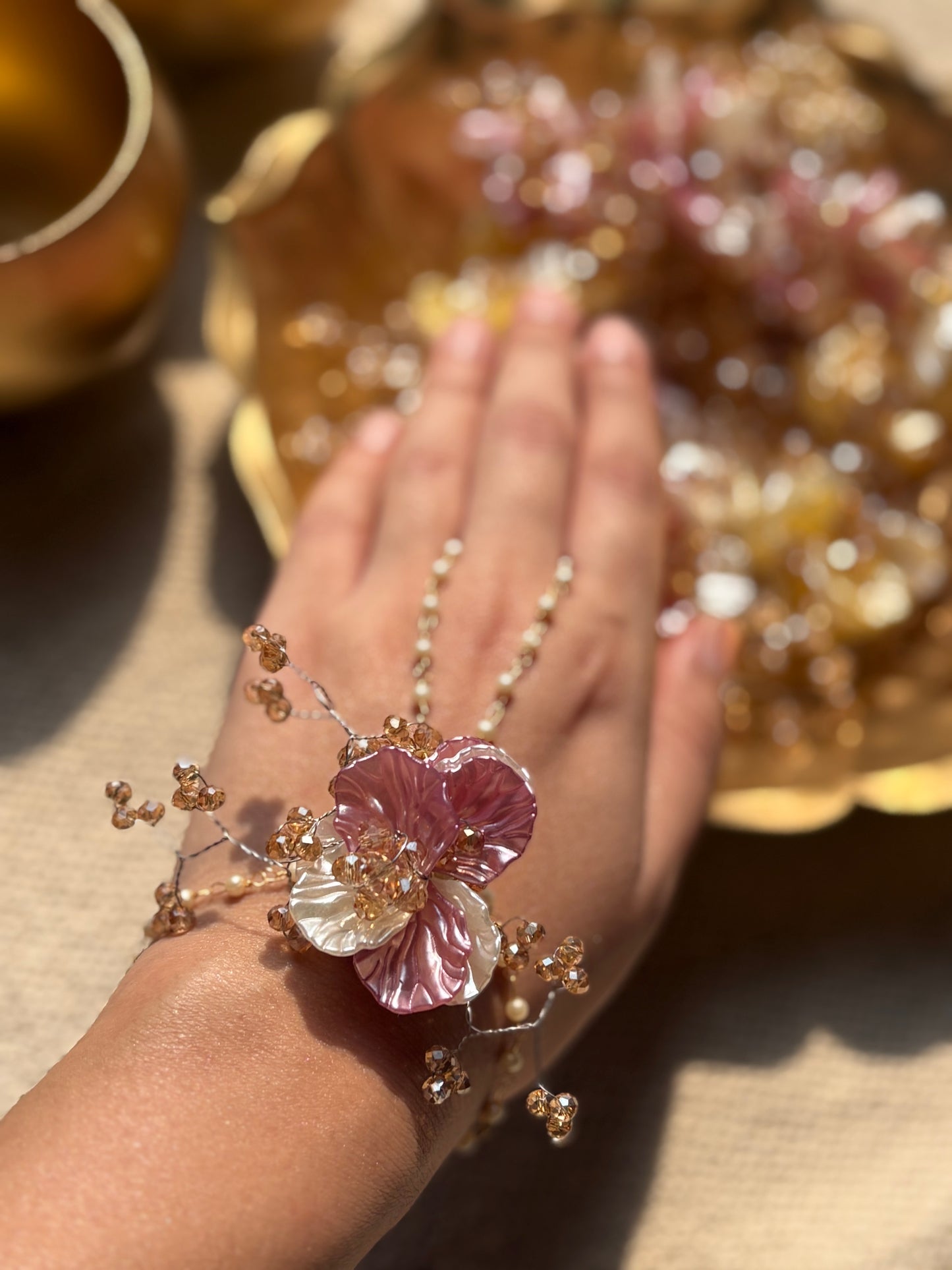 Minimalist resin hathphool (set of 2)