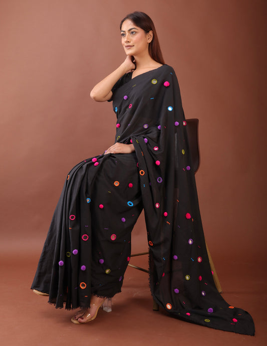 Celestial weave saree