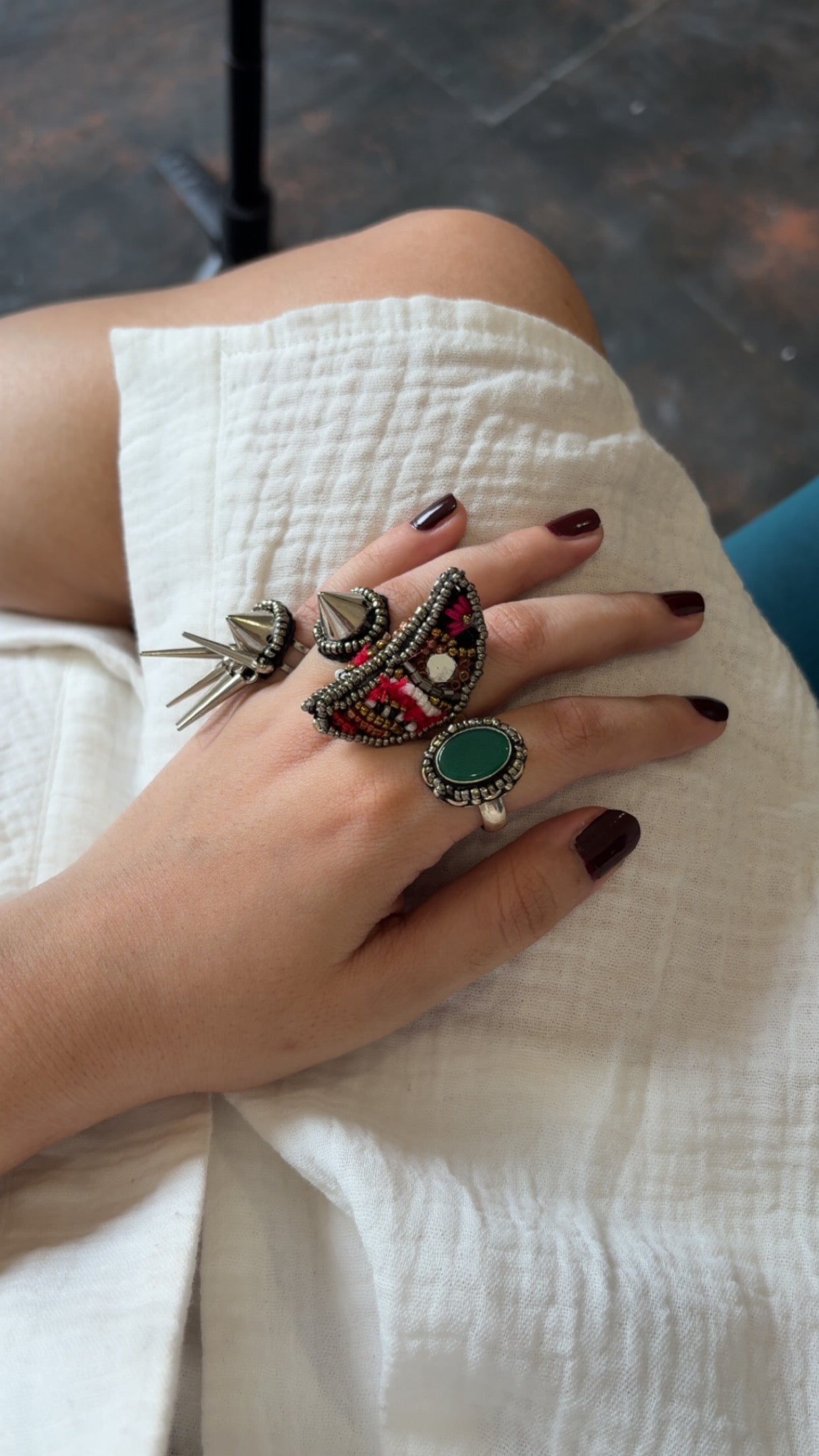 Boho Rings - Set of 4  (FREE SIZE)