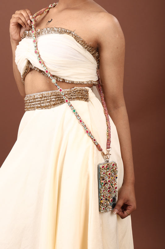Kundan embellished Mobile Strings