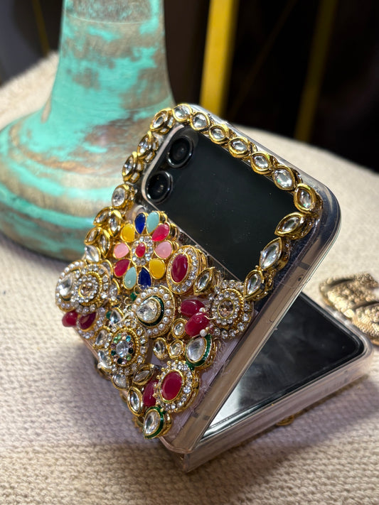 Kundan Embellished Phone Case