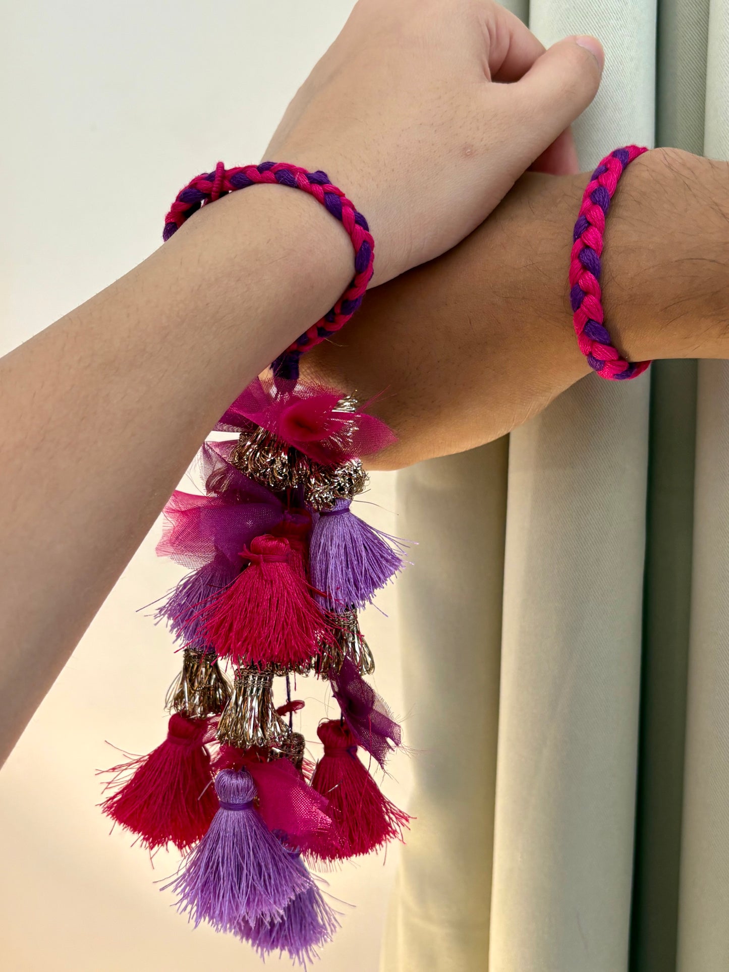 Gilhari Lumba Rakhi - set of two