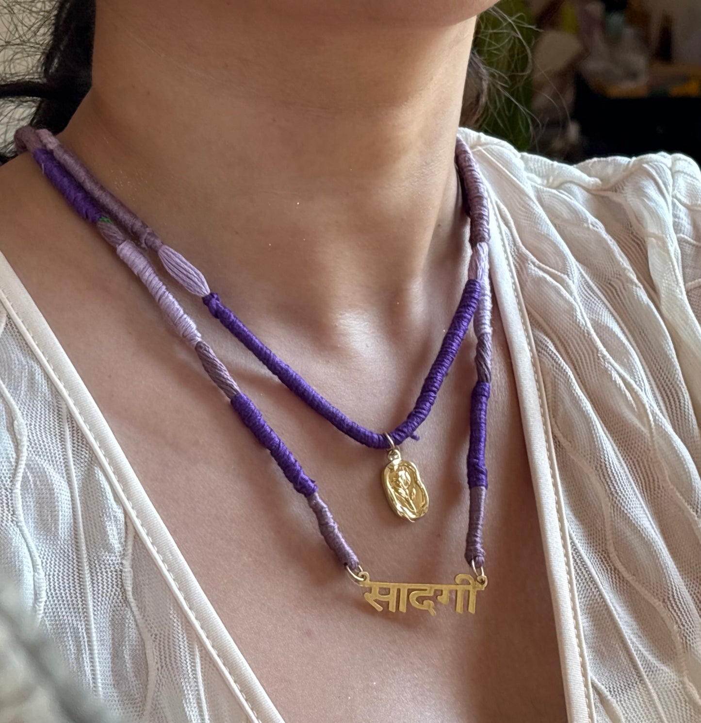 Saadgi - Neckpiece (Set of 2)