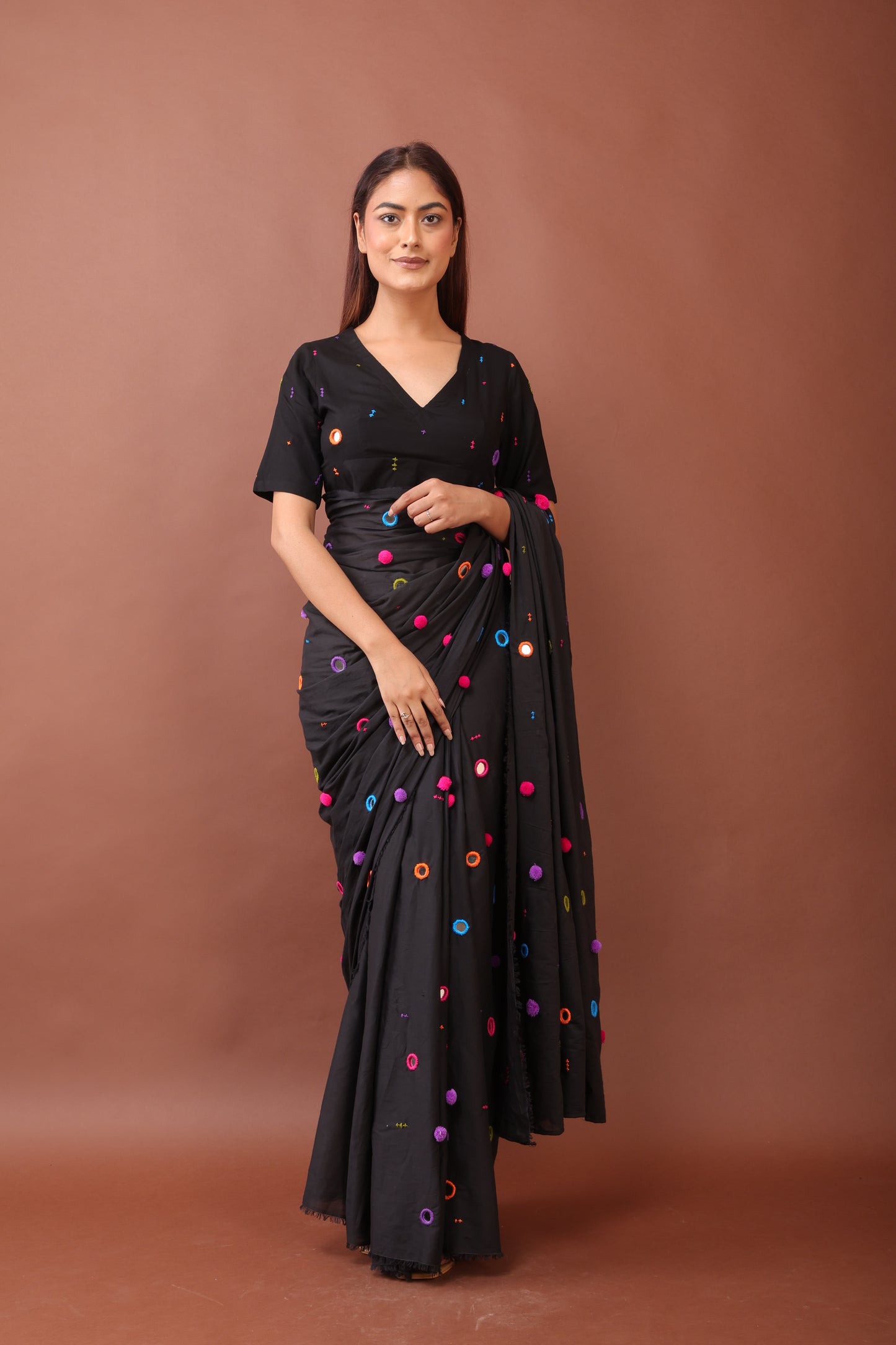 Celestial weave saree