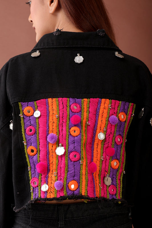 Cosmic Jugalbandi Denim Jacket